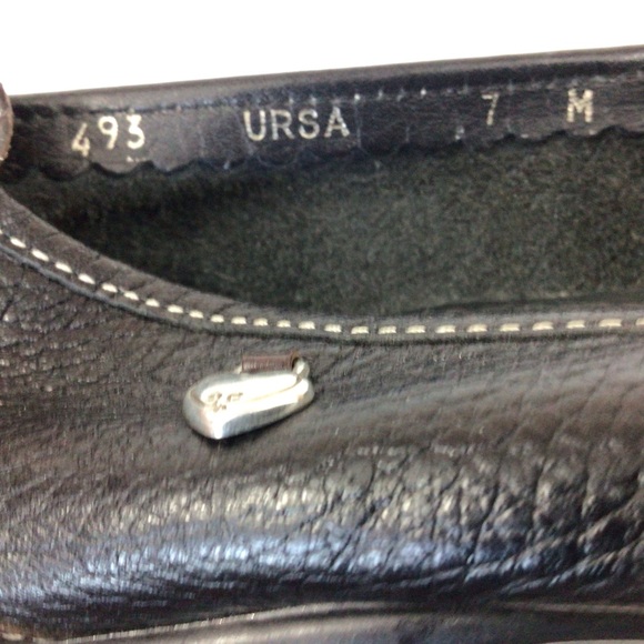 Brighton URSA Black Leather Loafers, 7M - Picture 9 of 9